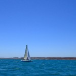 Un local, seul bateau croisé