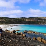 Hors-sentier sur le granite vers…