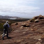 Au fond à gauche le Frenchman Peak