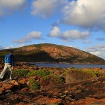 Vers le Flinders Peak (au fond)