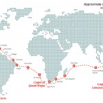 Plus petit bateau (3,6m) autour du monde, Serge Testa
