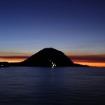 Prise de mouillage de nuit à Hibbs Pyramid