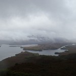 Du Mt Beattie (250m), Celery Top Islands (à G), Melaleuca Inlet (à D)