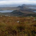 Du Mt Nares (304m), Hannant Inlet, Spain Bay, Mt O'Brien et Davey Head