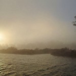 Retour dans le bras Ouest de la rivière Huon