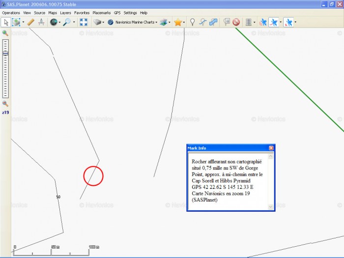 Navionics z19 – Toujours rien à signaler !