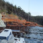 3e visite à Maria Island, le mouillage d’Haunted Bay (au SE de l’île)