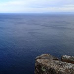 South Bruny Island et tout à D la pyramide de l’Adamsons Peak (1224m)