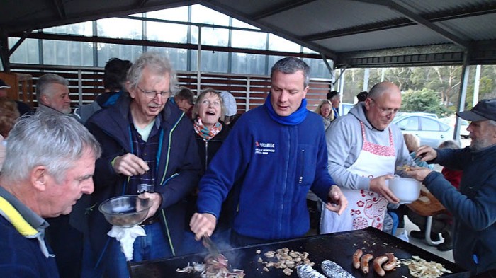 Les conviviaux barbecues de Murdunna