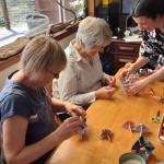 Carol, Gina et Carina en kimono, le Japon à l’honneur