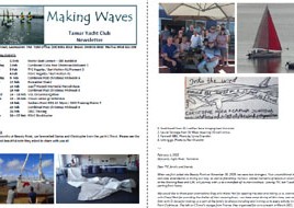 Making Waves Tamar Yacht Club Newsletter 2nd Feb 2022 Farewell_Couv