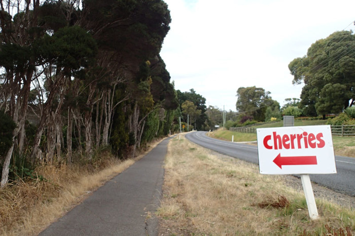 La ferme de Tim et Annette à 20 minutes de marche du bateau !