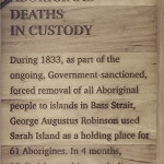 Wybalenna, lieu de déportation des derniers aborigènes de Tasmanie