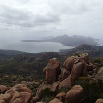 Mt Story, Bear Hill, Schouten Passage et péninsule Freycinet alignés