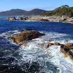 La côte Est de Tasmanie (Bicheno)