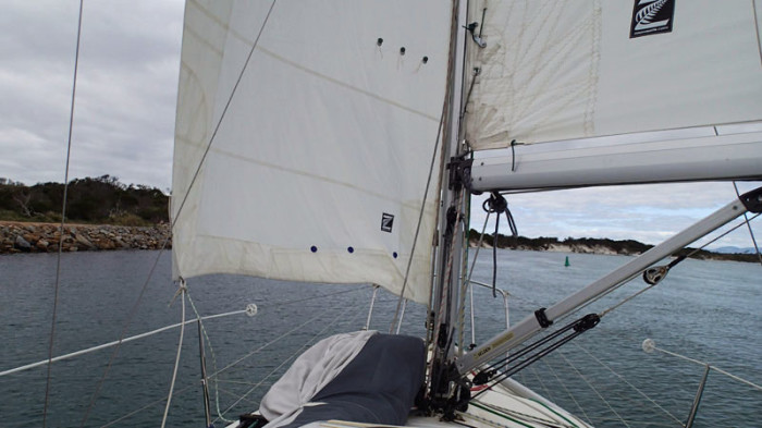 … The Barway, Pelican Point : 6 Mn à la voile…