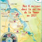 Le voyage paysan de L’Envol en 2021 dessiné par Carina