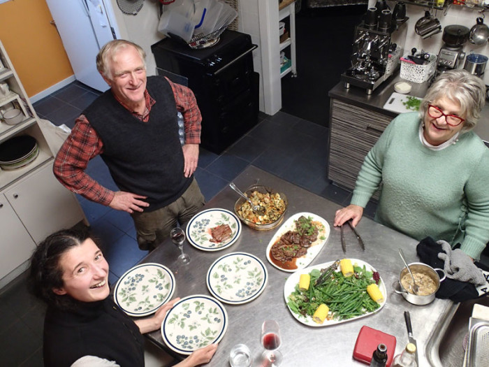 Viande de cerf, tiré par Bill, cuisiné par Margaret