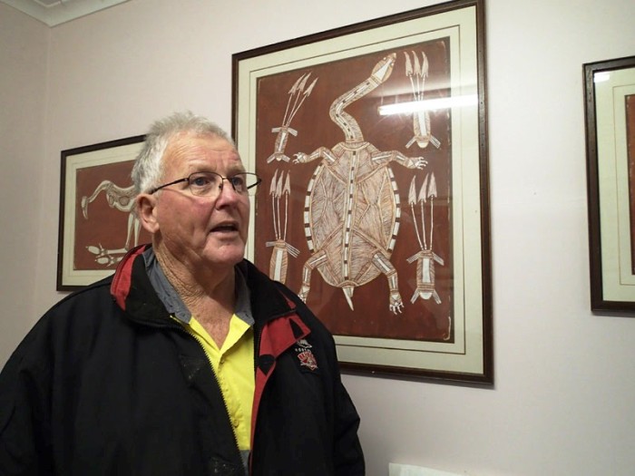 Alan, un passionné d’art aborigène