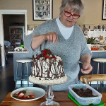 Gâteau d’anniversaire pour mes 48 ans, merci Margaret !