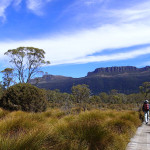 Sur l'Overland Track, le Mt Olympus (1472m), J3 une étape à 30Km !