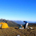 Bivouac de High Moor (945m) – 11H de marche pour faire 11Km de crêtes !