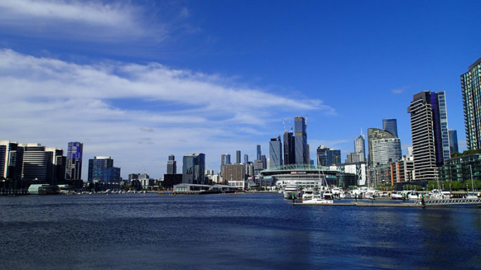 Melbourne City, L’Envol amarré au ponton public du Victoria Harbour