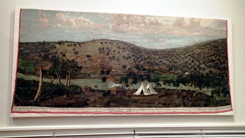 Melbourne en 1836