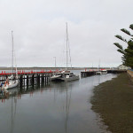 Le wharf ajouré de Port Albert