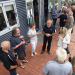 Greg (commodore sortant du TYC) et Alana pour leur pot de départ