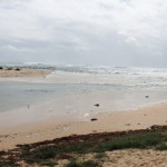 Congo Creek à son débouché sur la mer de Tasman