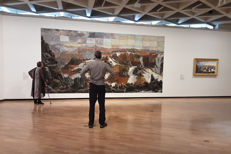 Une peinture de la National Gallery of Australia à Canberra