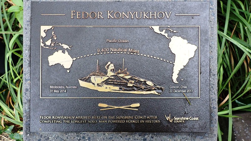Traversée du Pacifique à la rame par Fedor Konyukhov