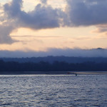 Basse mer et lever de soleil sur le Great Sandy Strait