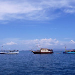 Charter-phinisis en tournée sur l’île Kanawa (entre Flores et Komodo)