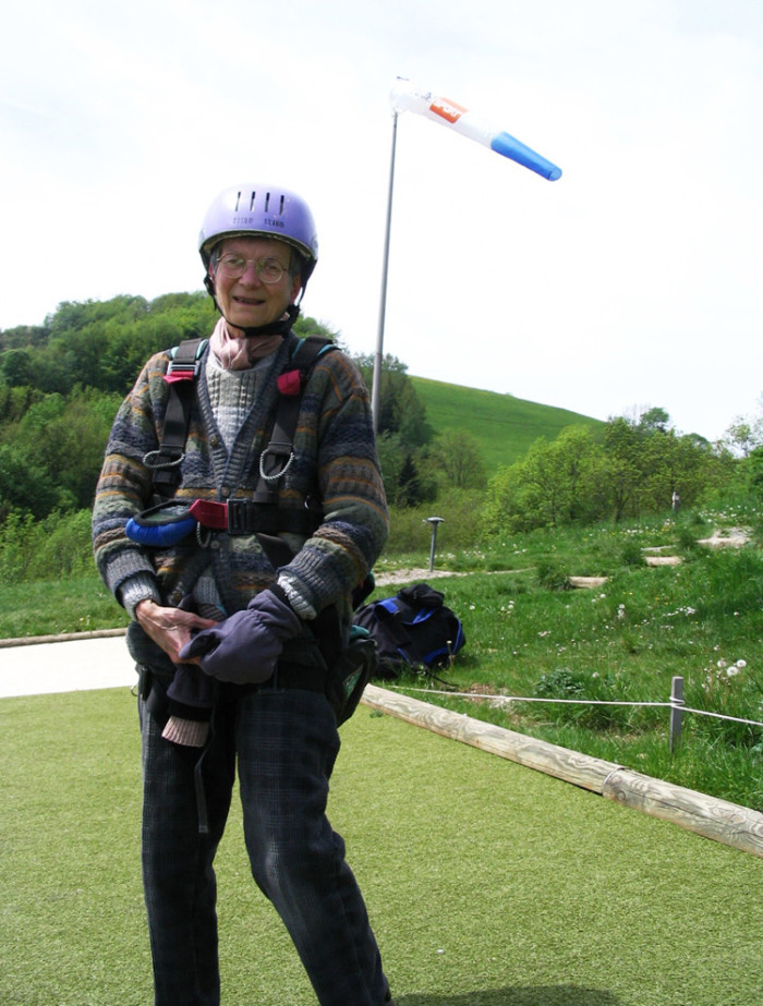 A 60 ans, baptême de parapente à St-Hilaire-du-Touvet en 2006