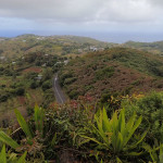 Vue du mont Limon (390m), au faîte de l’île Rodrigues