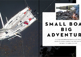 Yachting World August 2026 Small boat, big adventure p56-63_Couv